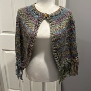 Hand knit by Millie Manual shawl